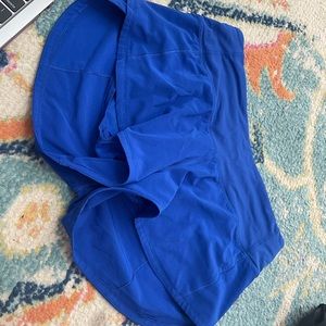 Lululemon Royal Blue Speed Up Shorts